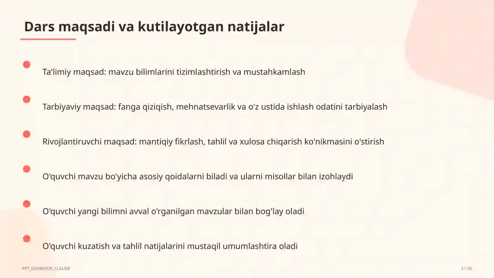 Ochiq ta'lim resurslari (OER) dan foydalanish 3