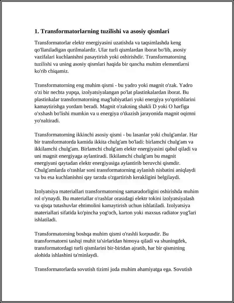 TRANSFORMATORLAR 3