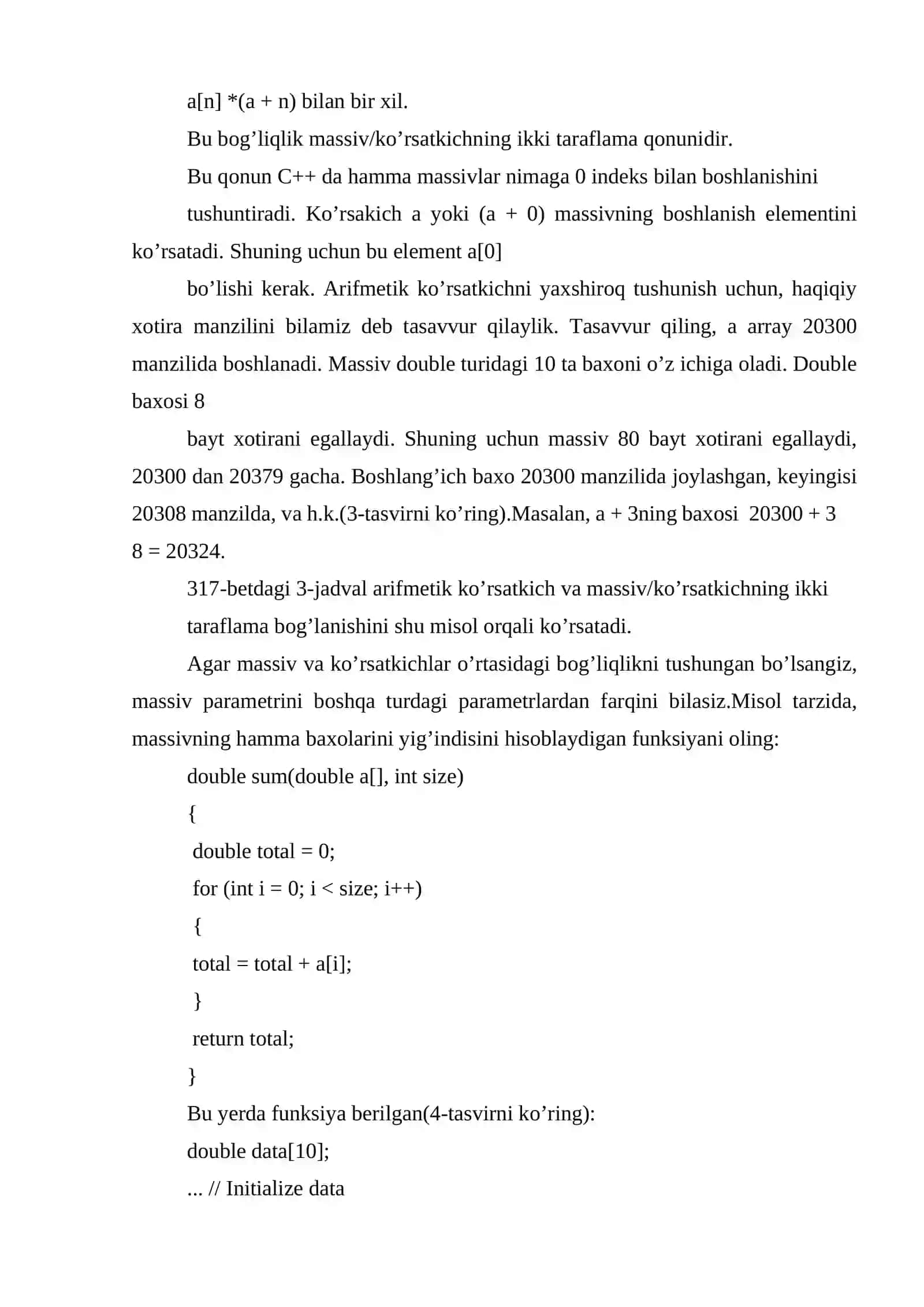 Arifmetik Ko’rsatkichlar 3