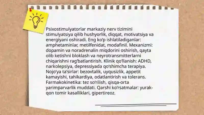 Psixostimulyatorlar 3