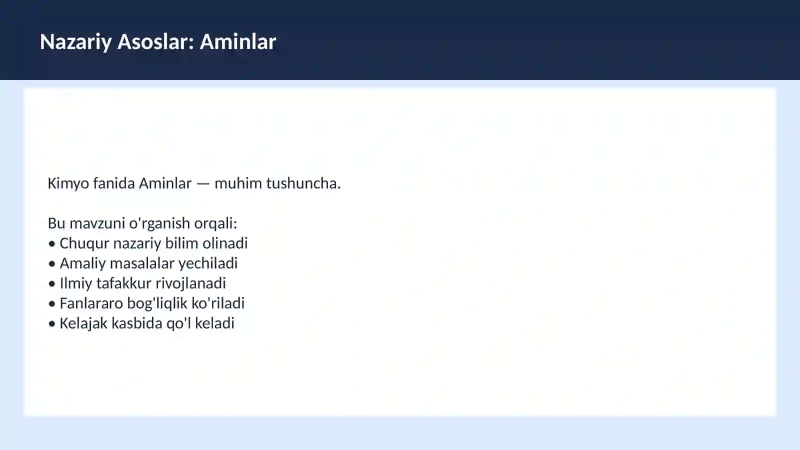 Aminlar 3
