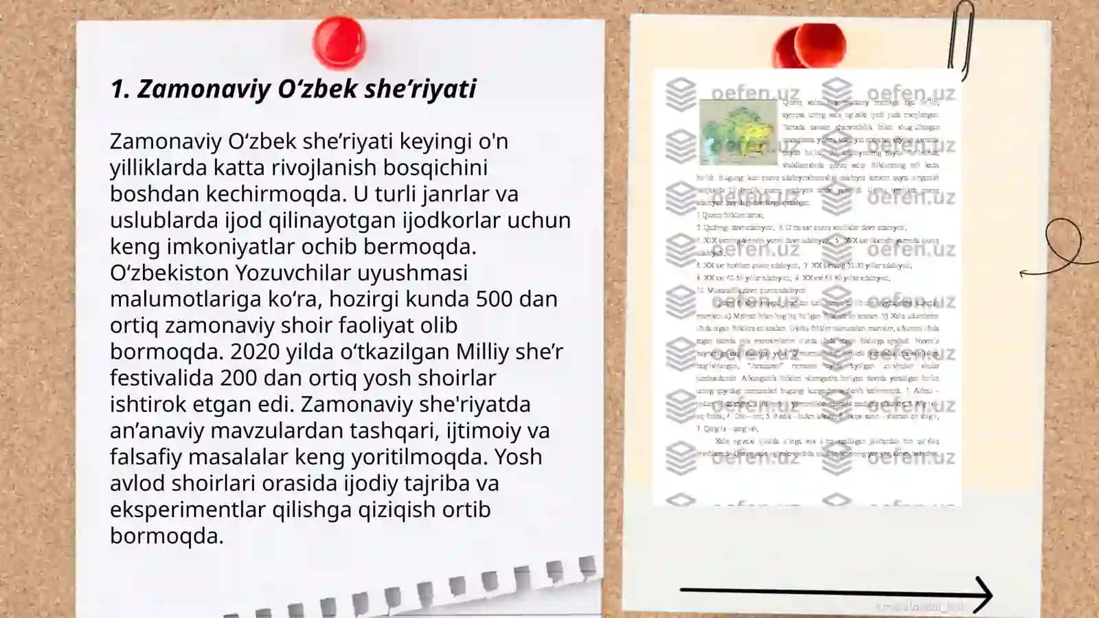Modern adabiyoti namunalari 3