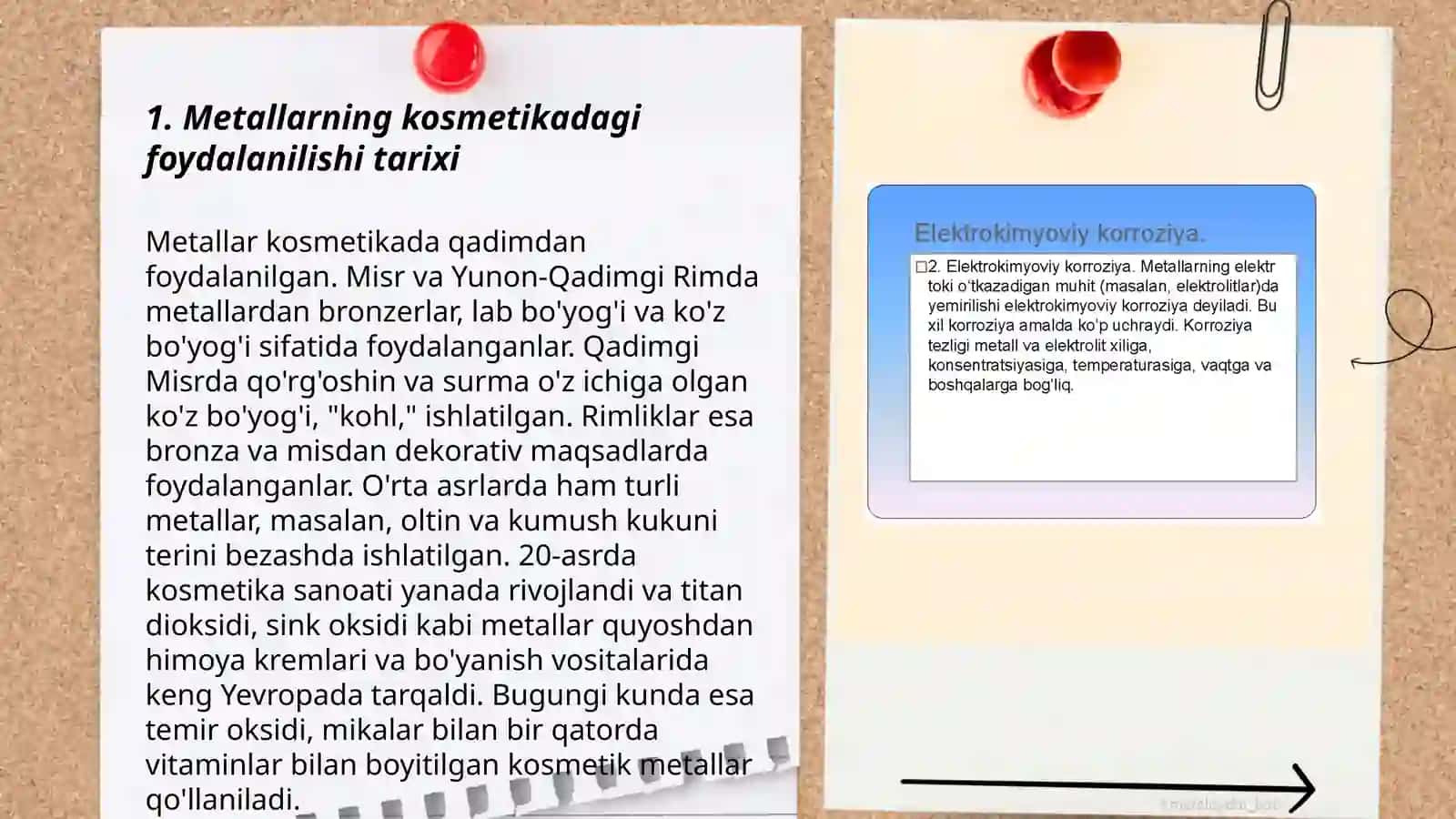 Metallarning kasmitikadagi ahamiyati 3