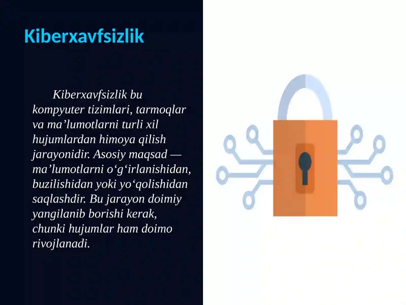Kiberxavfsizik va mashinali o'rganish 3