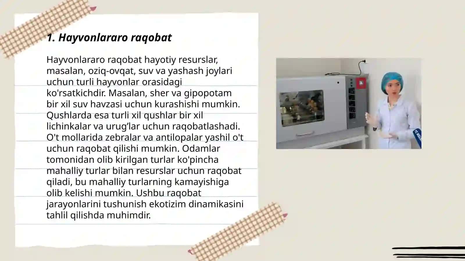 Cho'l hayvonlarining muhitga morfo - fiziologik maslanishi 3