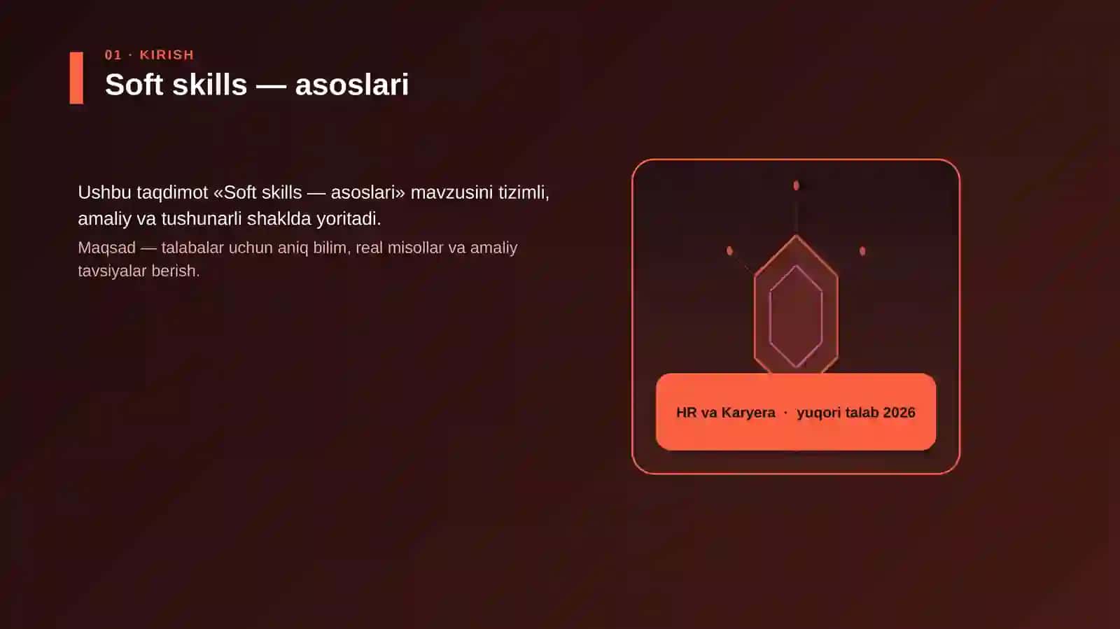 Soft skills — asoslari 3
