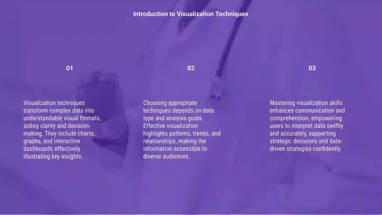 Visualization Techniques 3