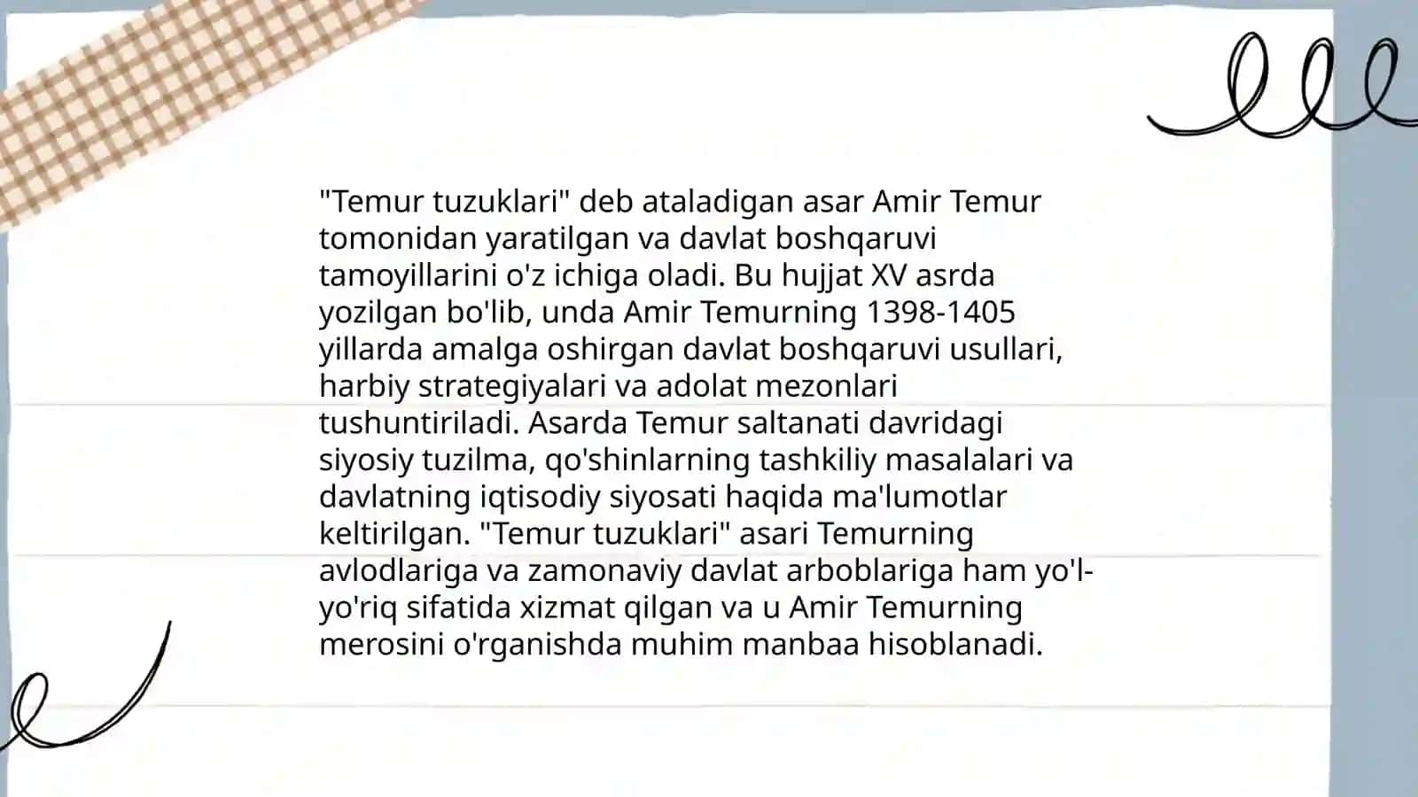Temur tuzuklari 3