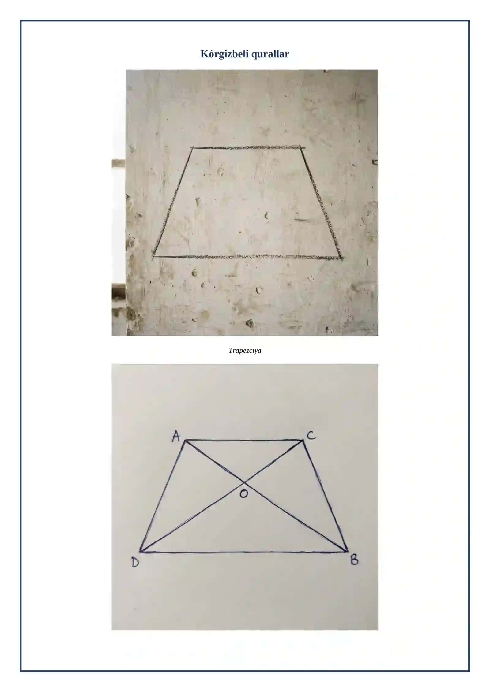Lesson on Trapeciya ham oniñ qàsiyetleri 3