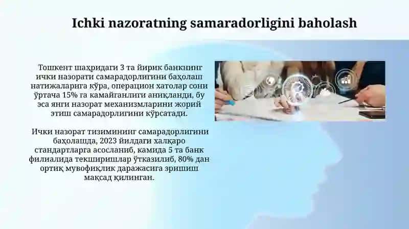 Ichki nazorat tizimi 3