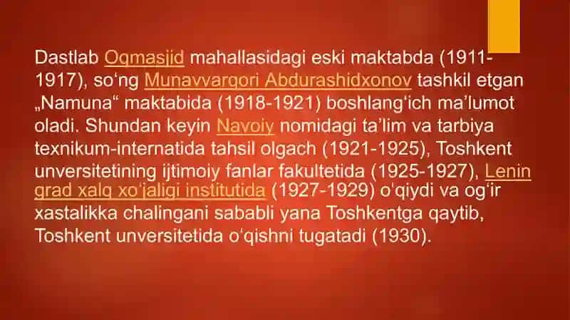 Oybekhayoti va faoliyati 3