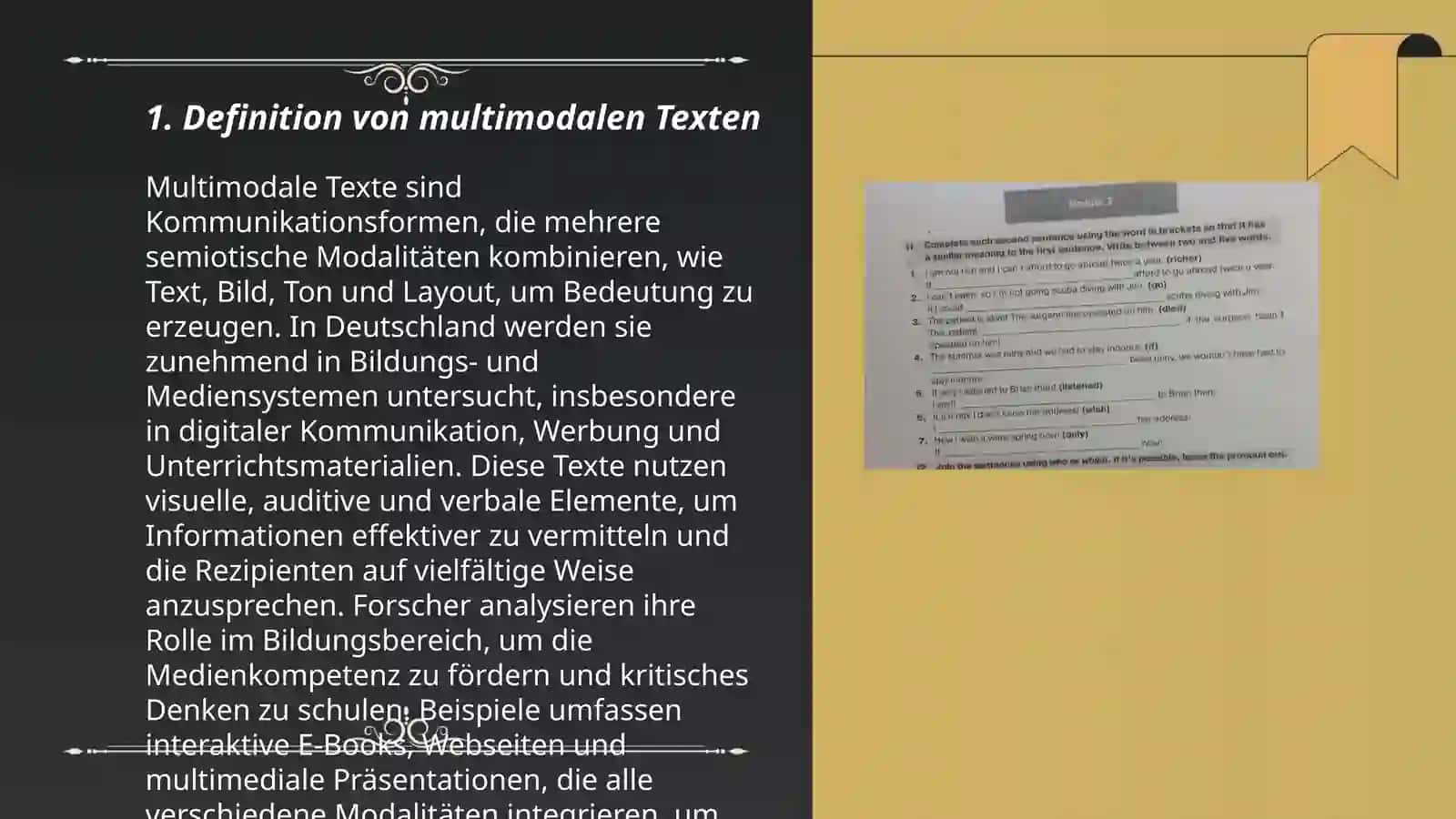 Multimodale Texte und audiovisuelle Textsorten 3