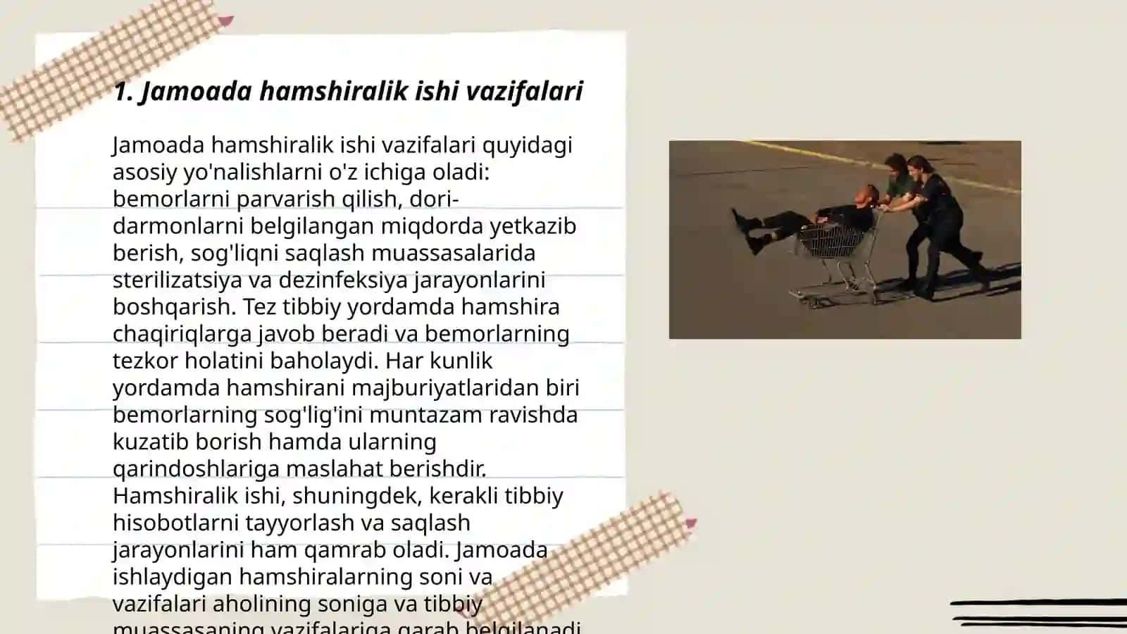 Jamoada hamshiralik ishi fanining maqsad va vazifalari 3