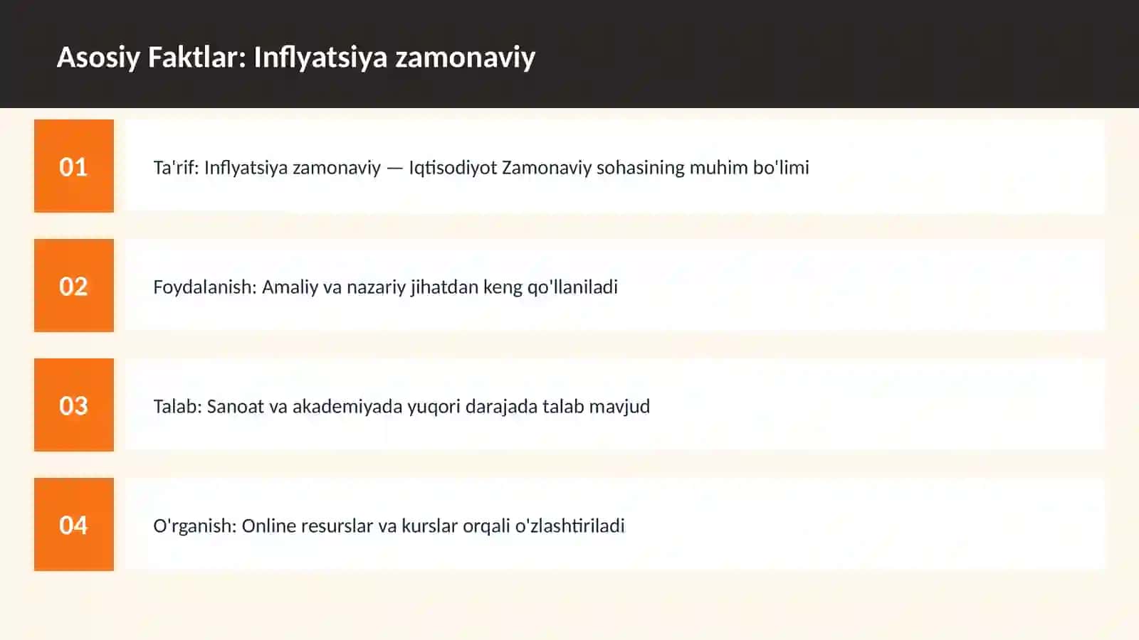 Inflyatsiya zamonaviy 3