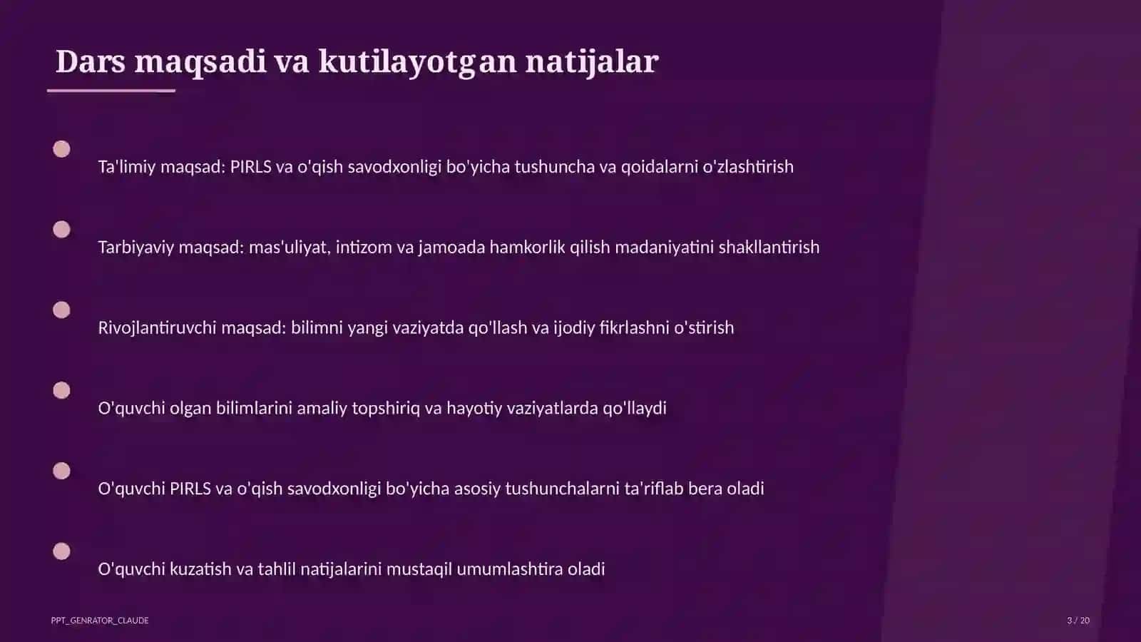 PIRLS va o'qish savodxonligi 3