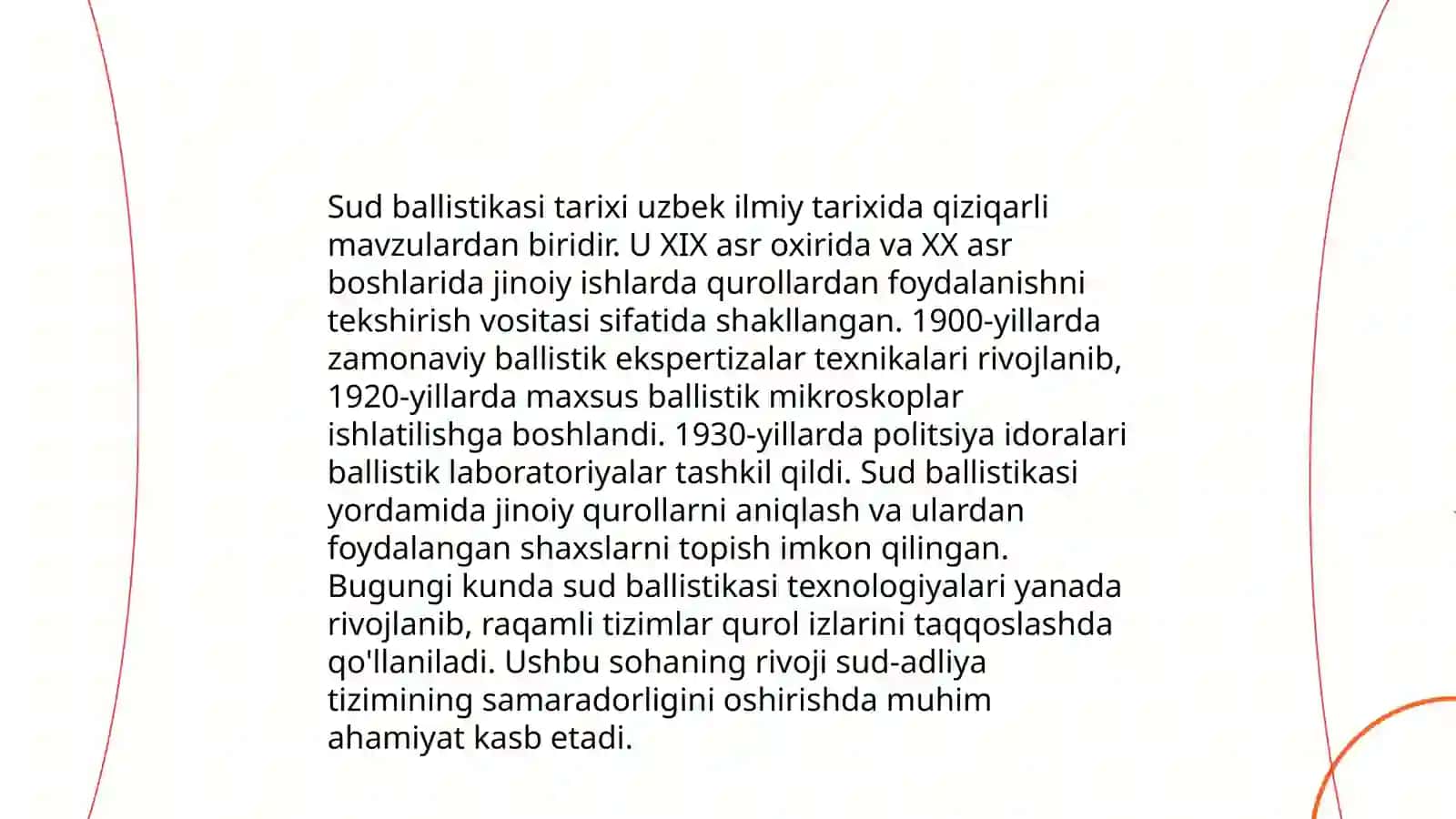 Sud ballistikasi tarixi 3