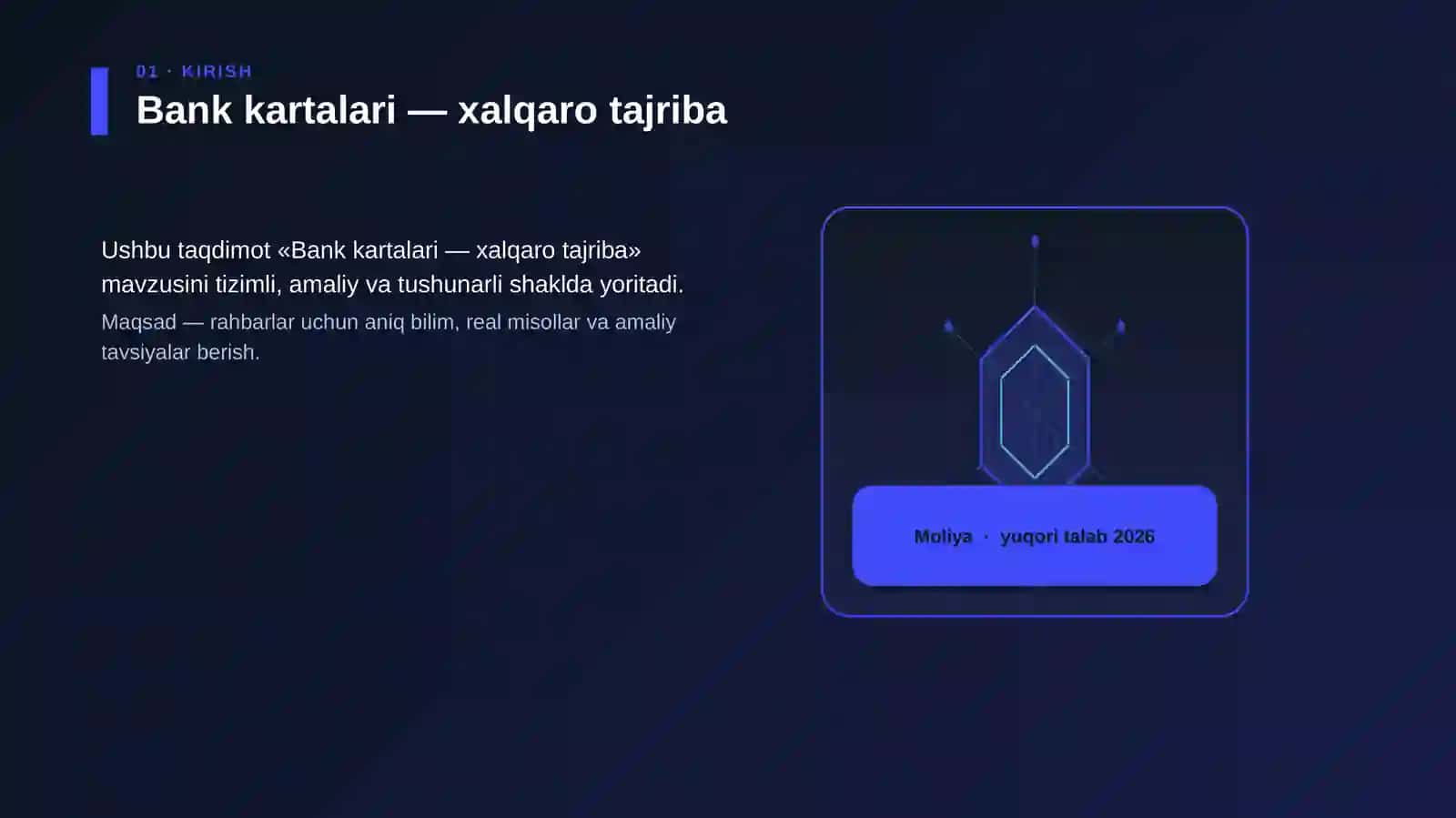 Bank kartalari — xalqaro tajriba 3