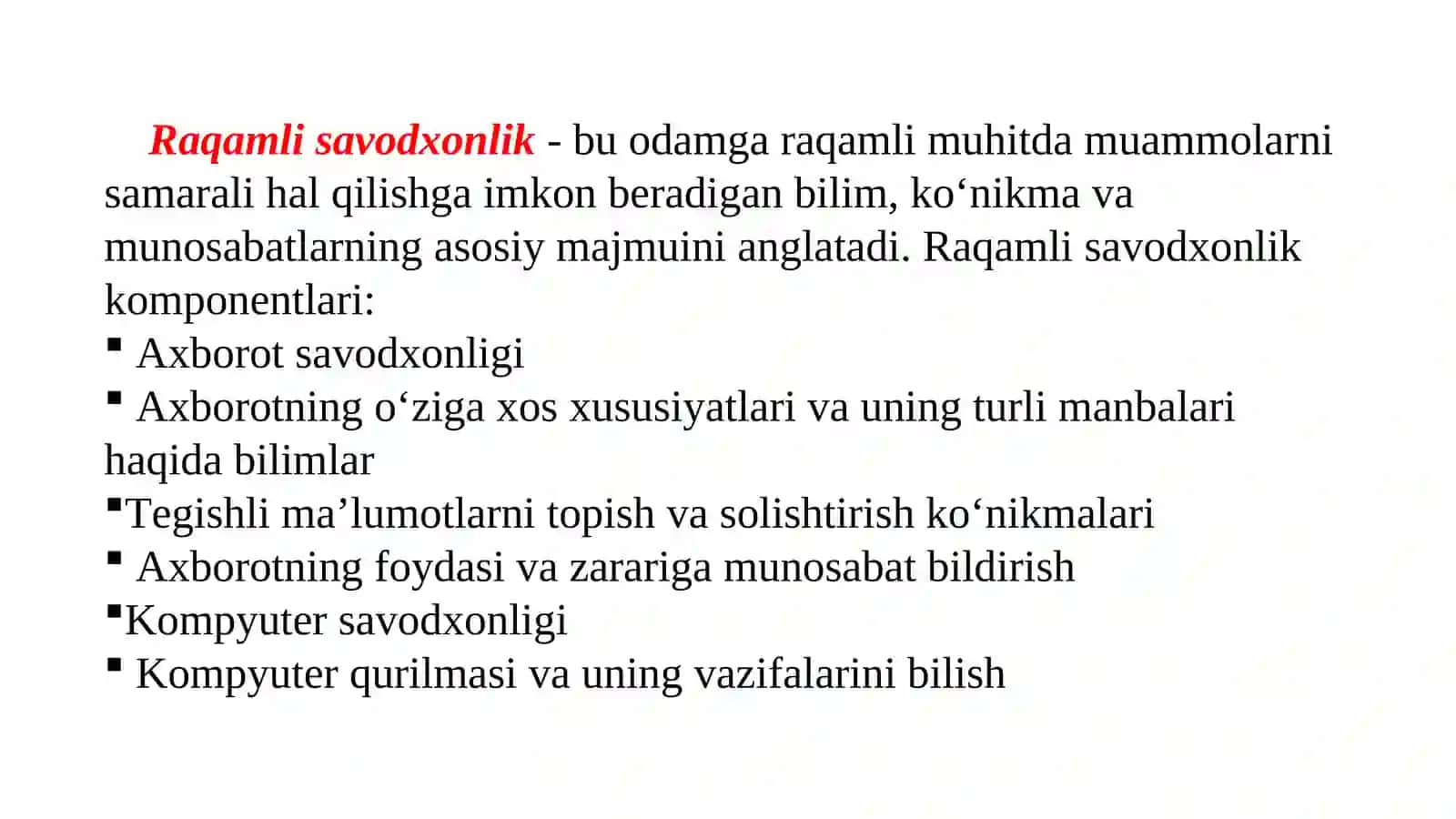 Raqamli savodxonlik 3