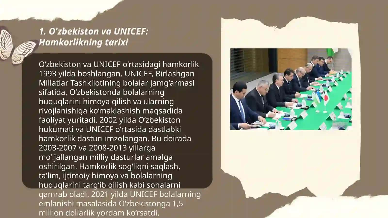 O'zbekiston va UNICEF: Hamkorlikning tarixi 3