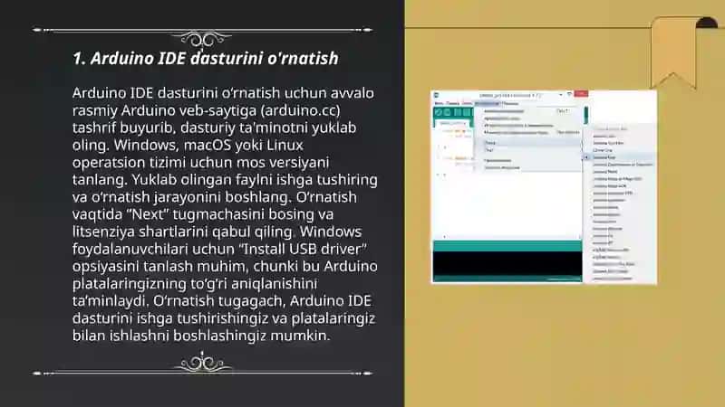 Arduino IDE dasturi 3