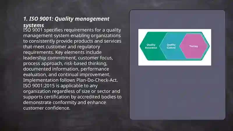 ISO 9001: Quality management systems 3
