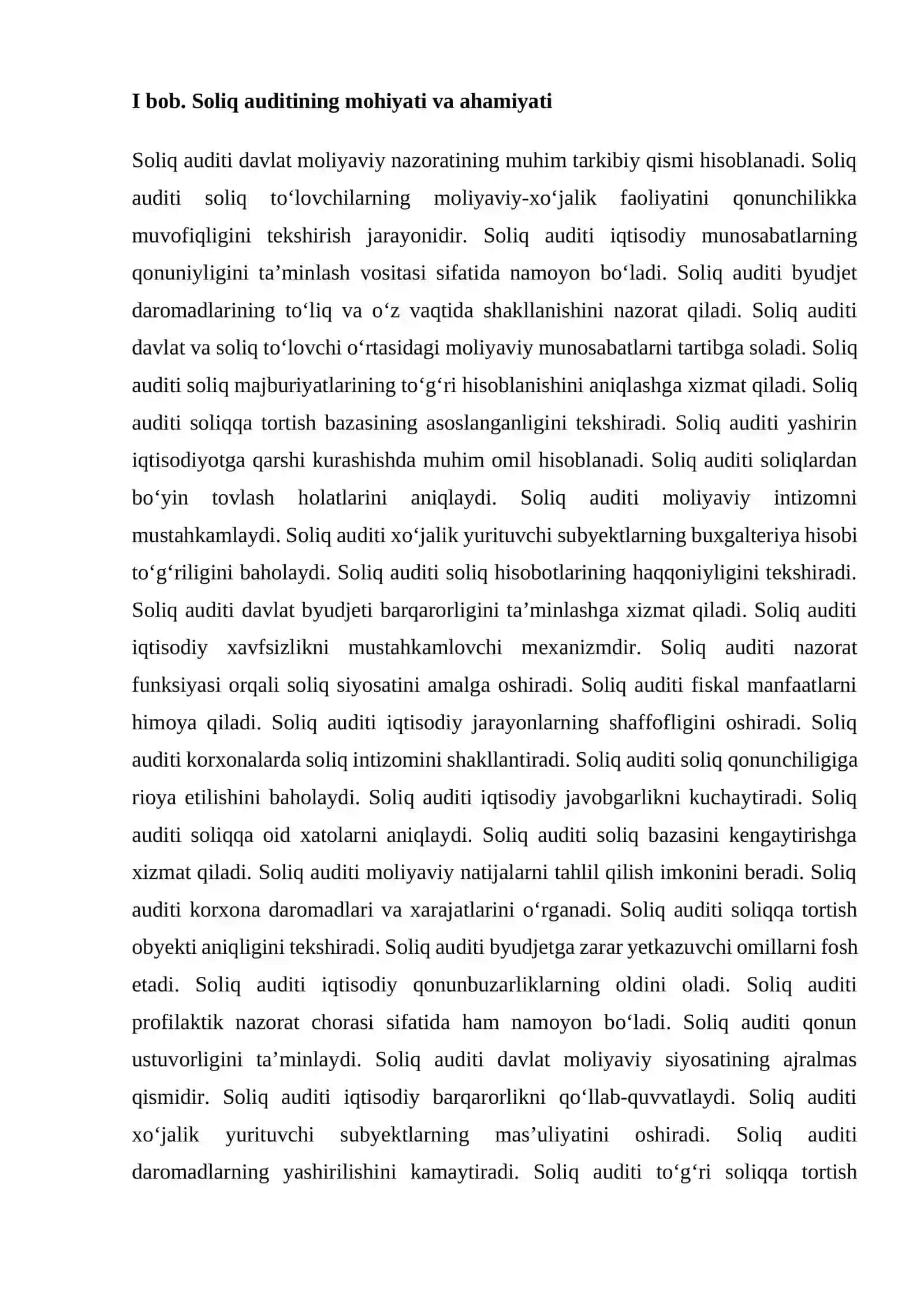 Soliq auditining nazariy asoslari 3