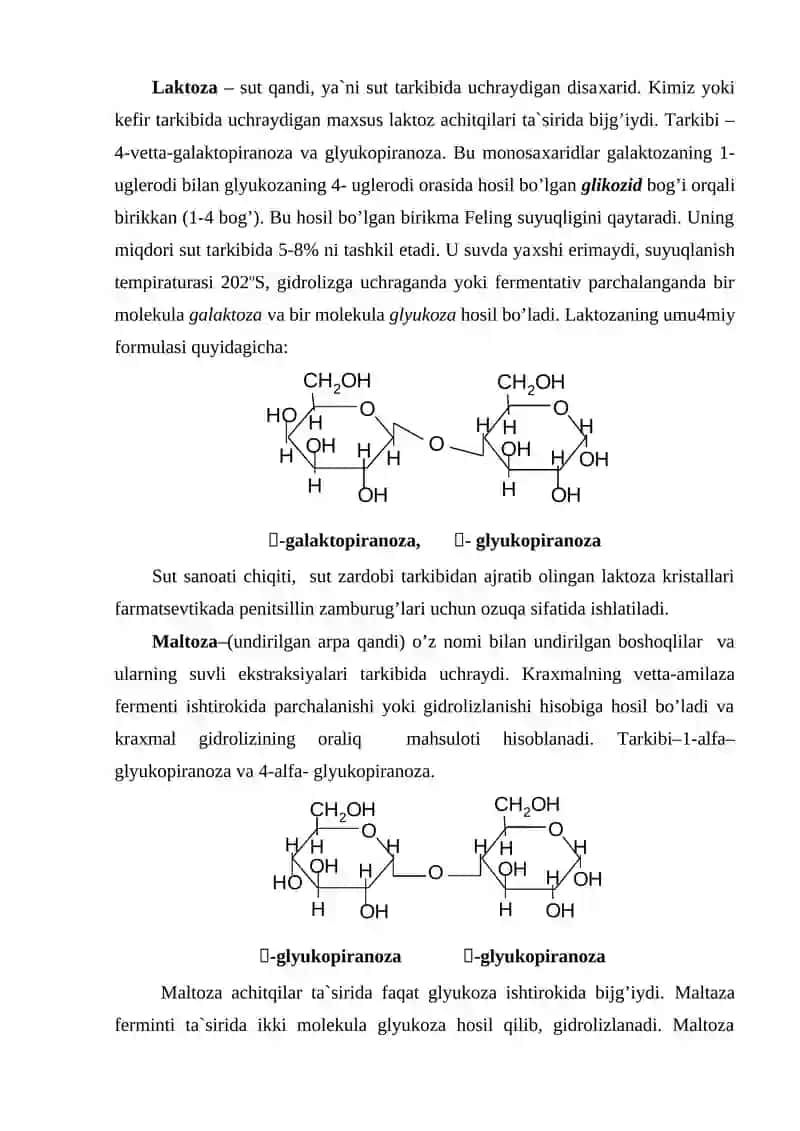 Oligosaxaridlar 3