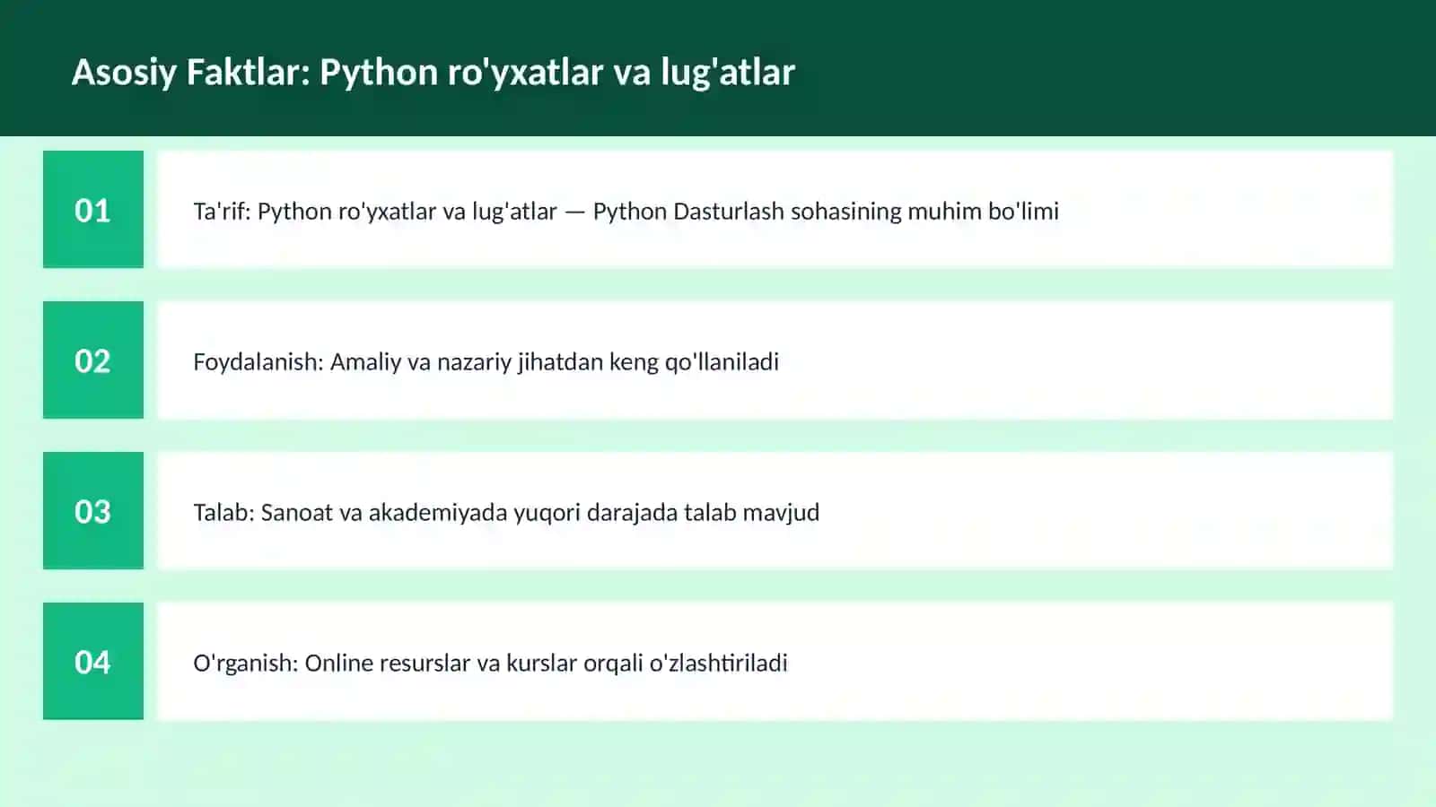 DASTURLASH | PYTHON DASTURLASH 3
