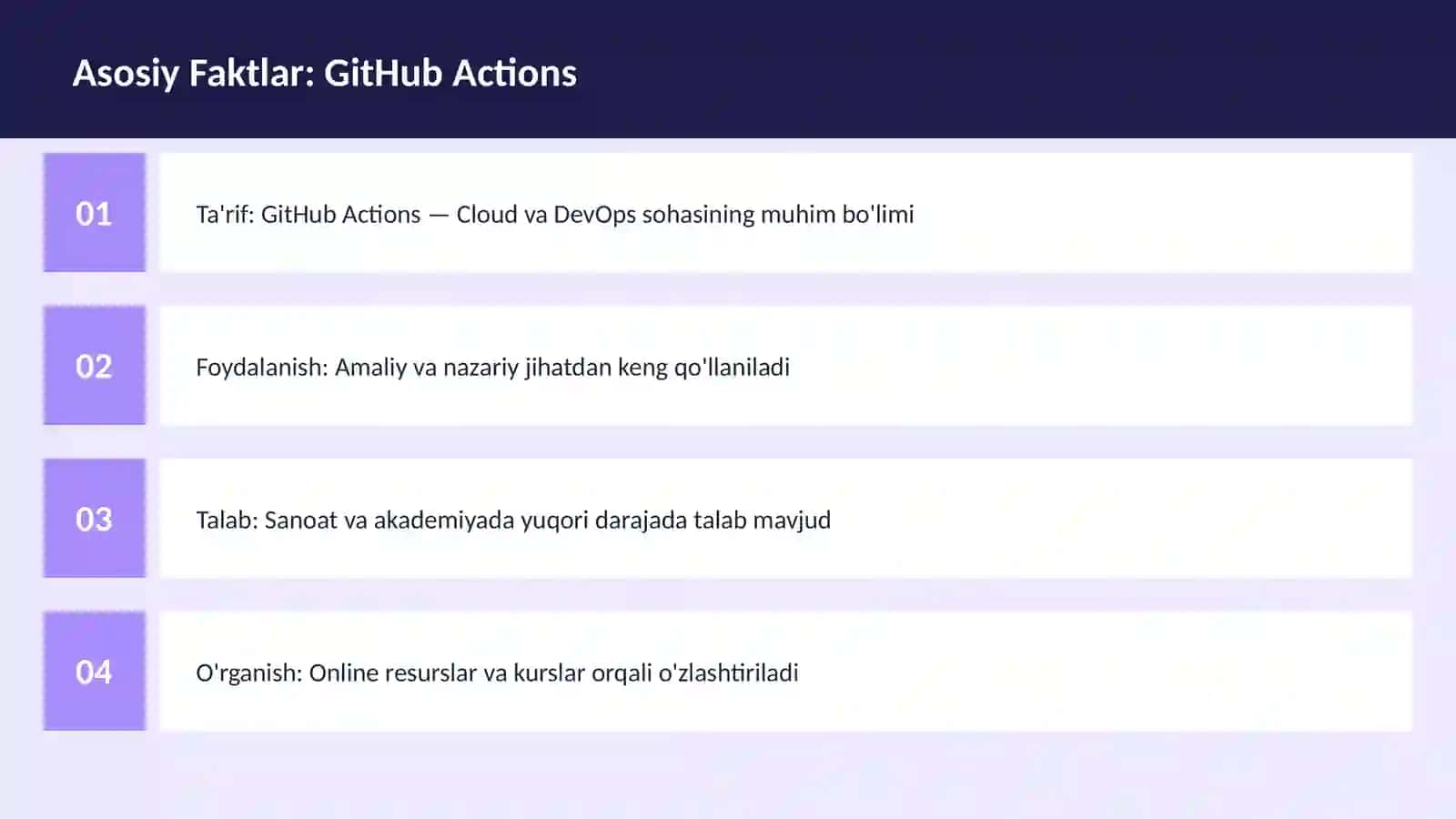 GitHub Actions 3