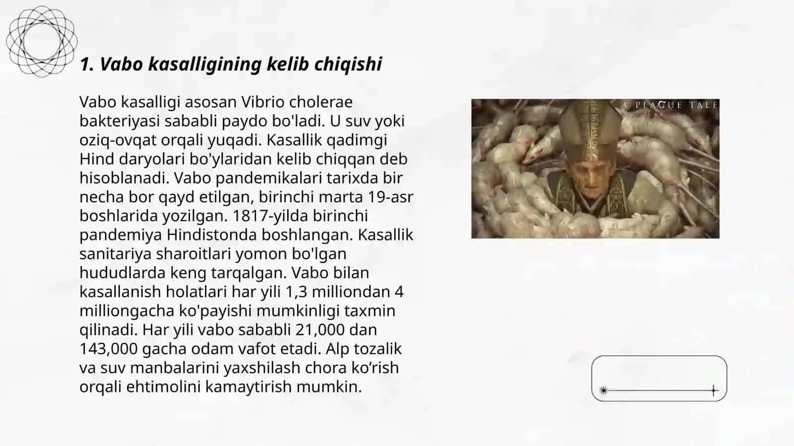 Vabo va Oʻlat kasalliklari 3