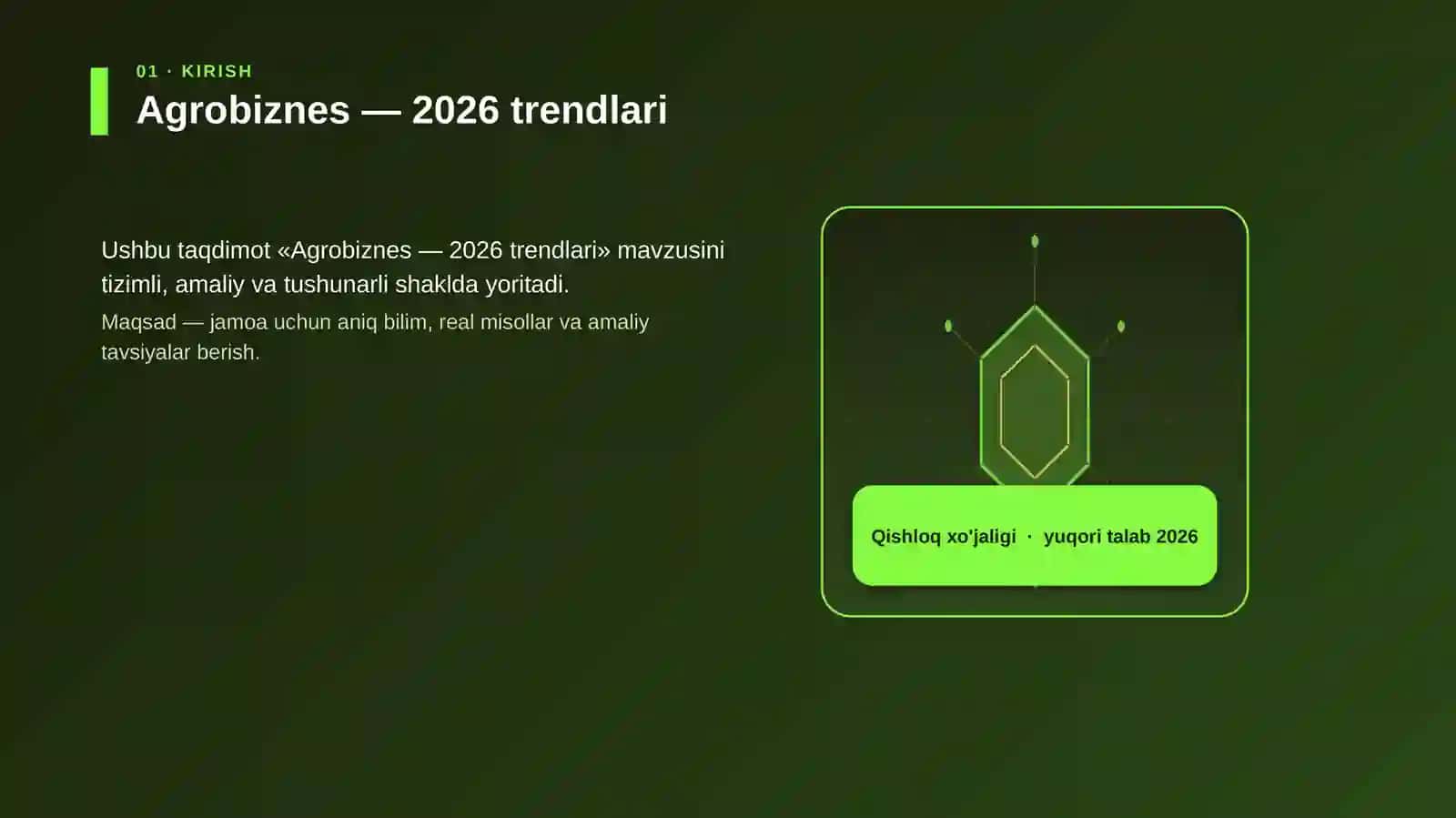 Agrobiznes — 2026 trendlari 3