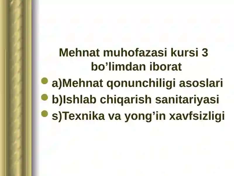 Ishlab chiqarish sanitariyasi 3