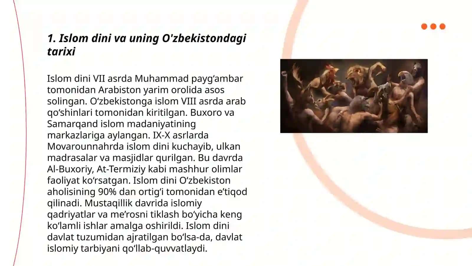 Islom dini va uning O'zbekistondagi tarixi 3