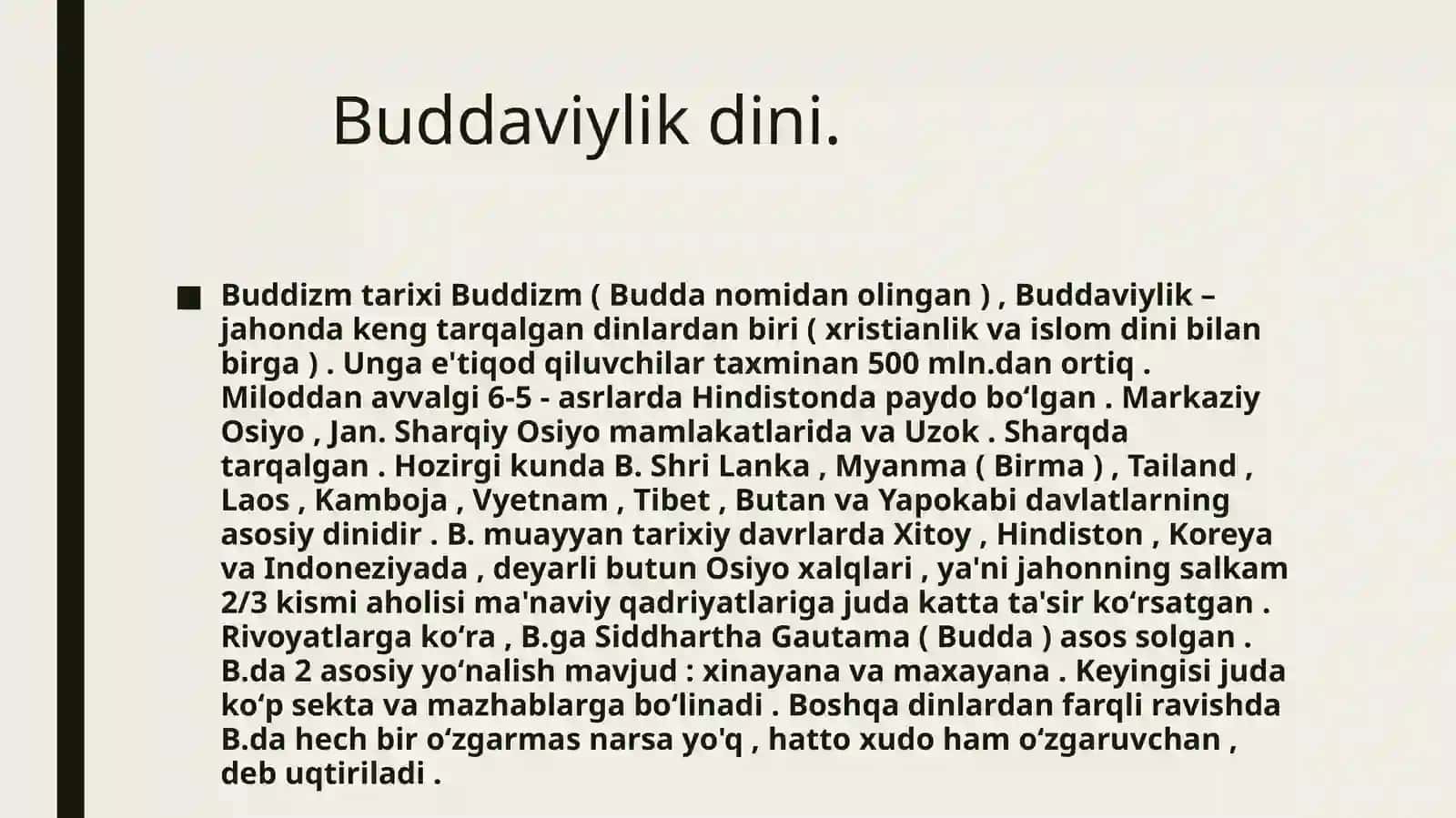 Dunyo DINLARI 3