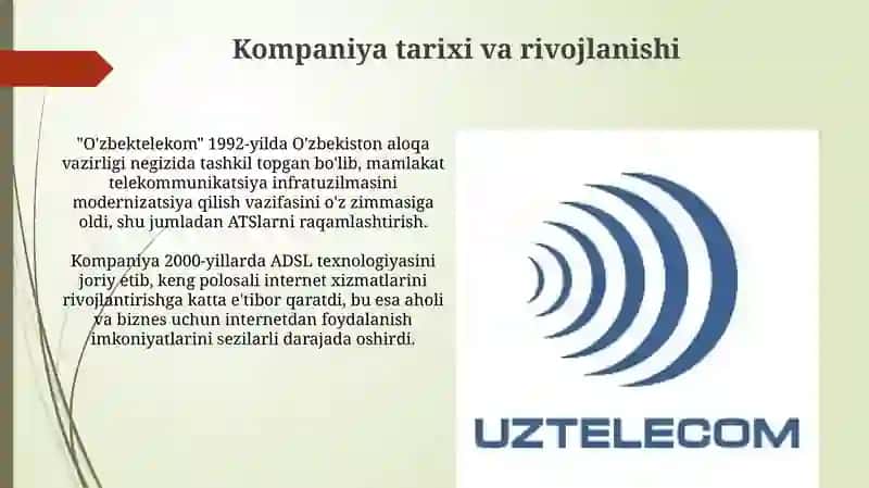 Uztelecom kompaniyasi 3