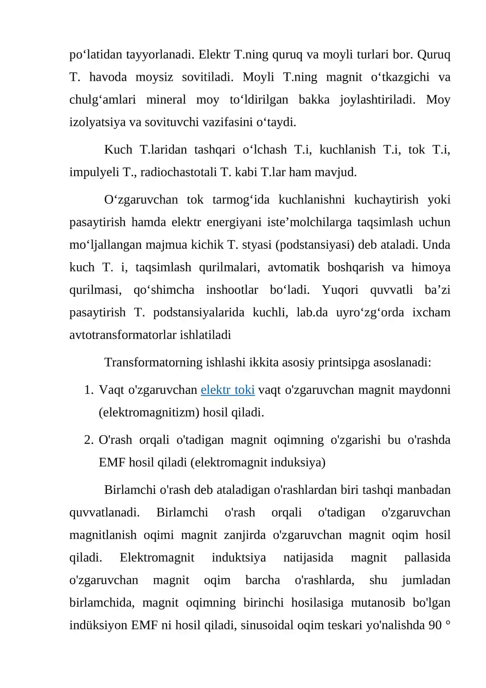 Transformatorlar 3