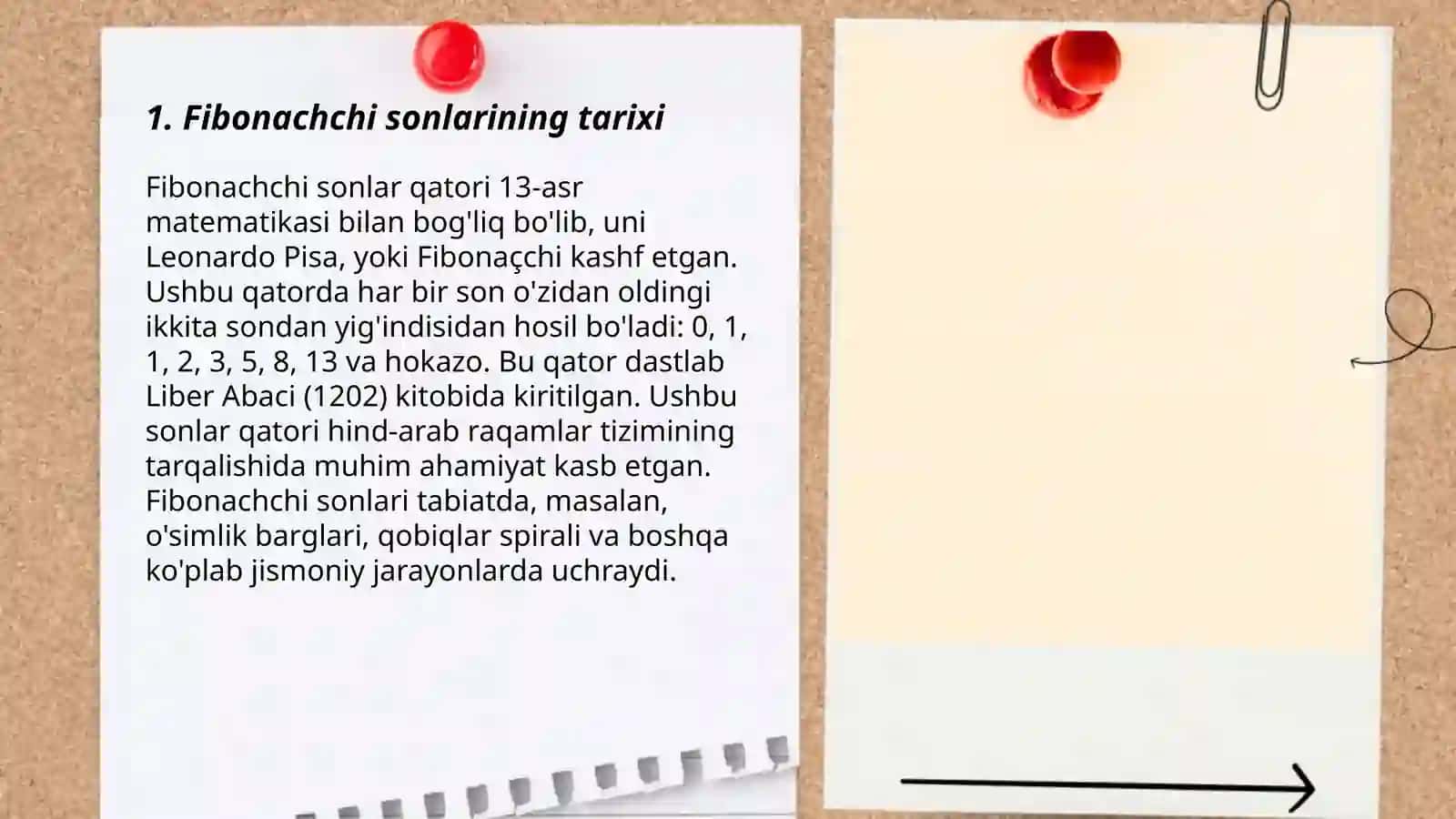 Fibonachchi sonlari 3