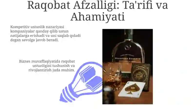 Raqobat ustunligi nazariyasi 3