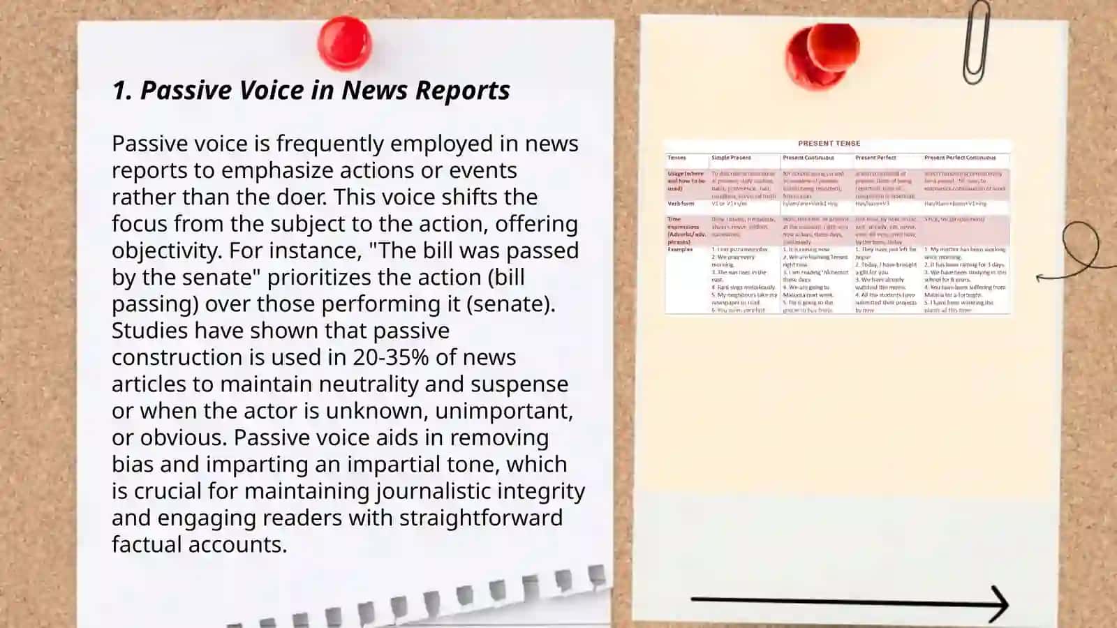 Passive Voice in News Reports 3