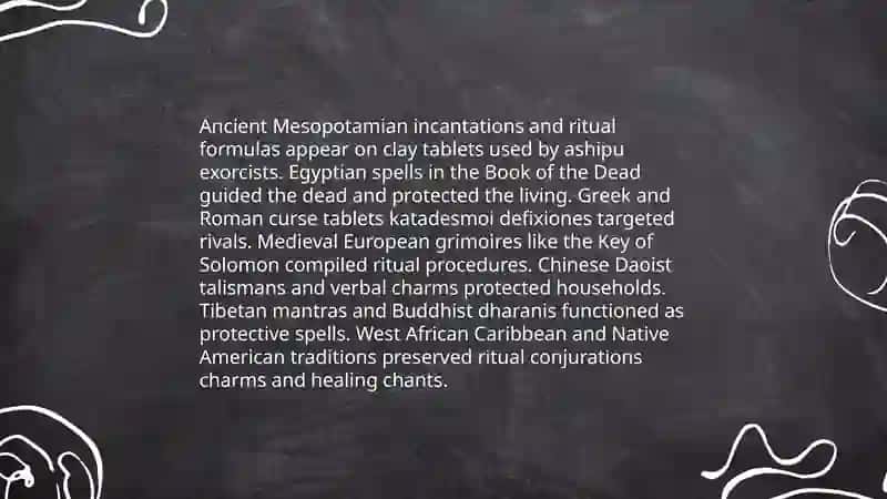 Materials for teaching culture: spells 3