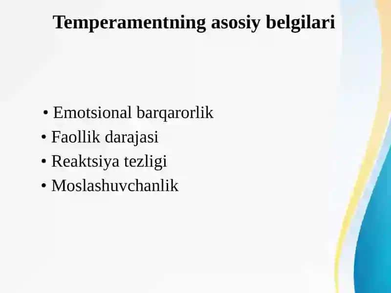 Temperament tushunchasi 3