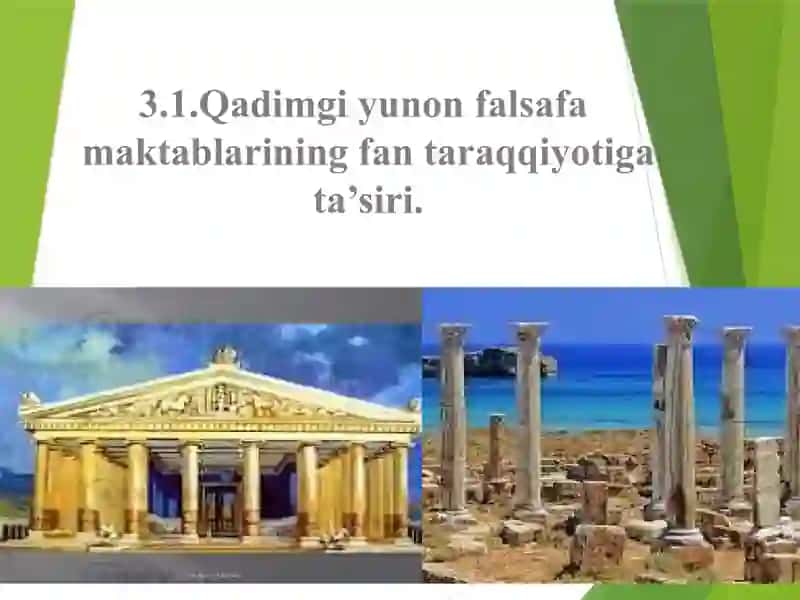 G‘ARB FALSAFASINING USTUVOR YO‘NALISHLARI VA ULARNING FAN TARAQQIYOTIGA TA’SIRI 3