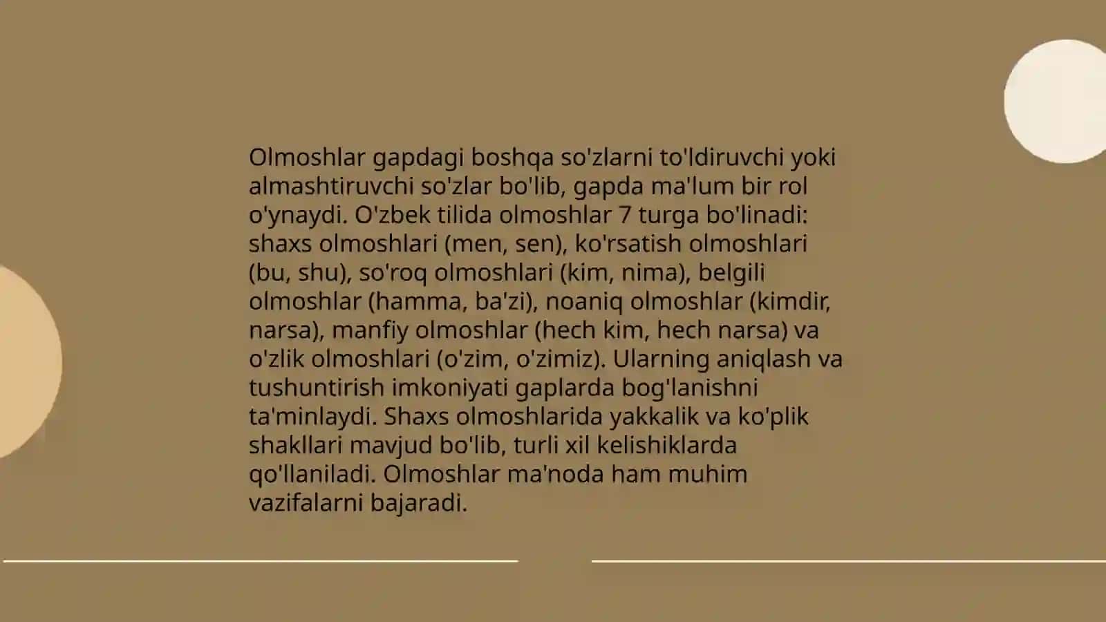 Olmoshlar haqida malumot 3