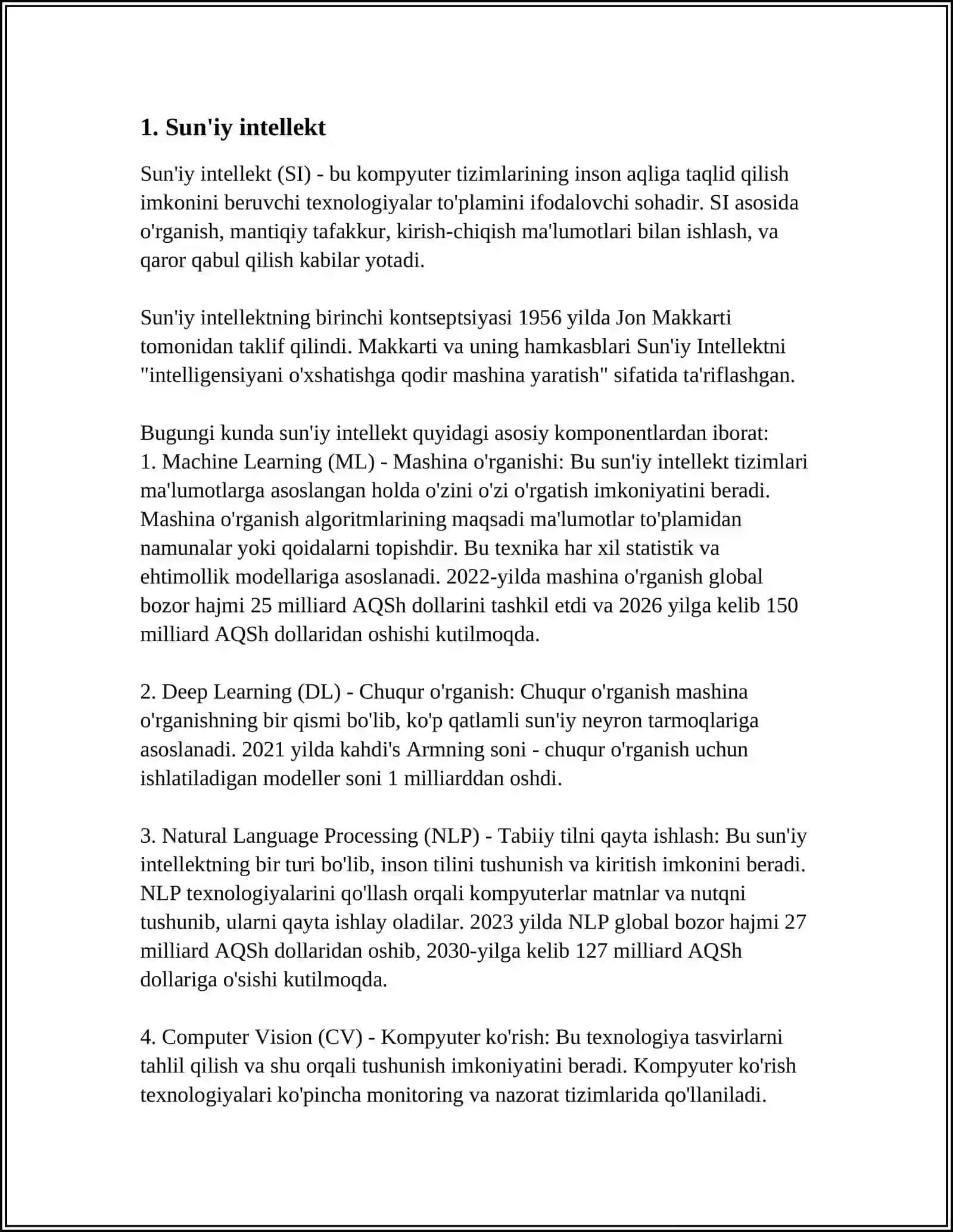 Sun'iy intellekt (SI) 3