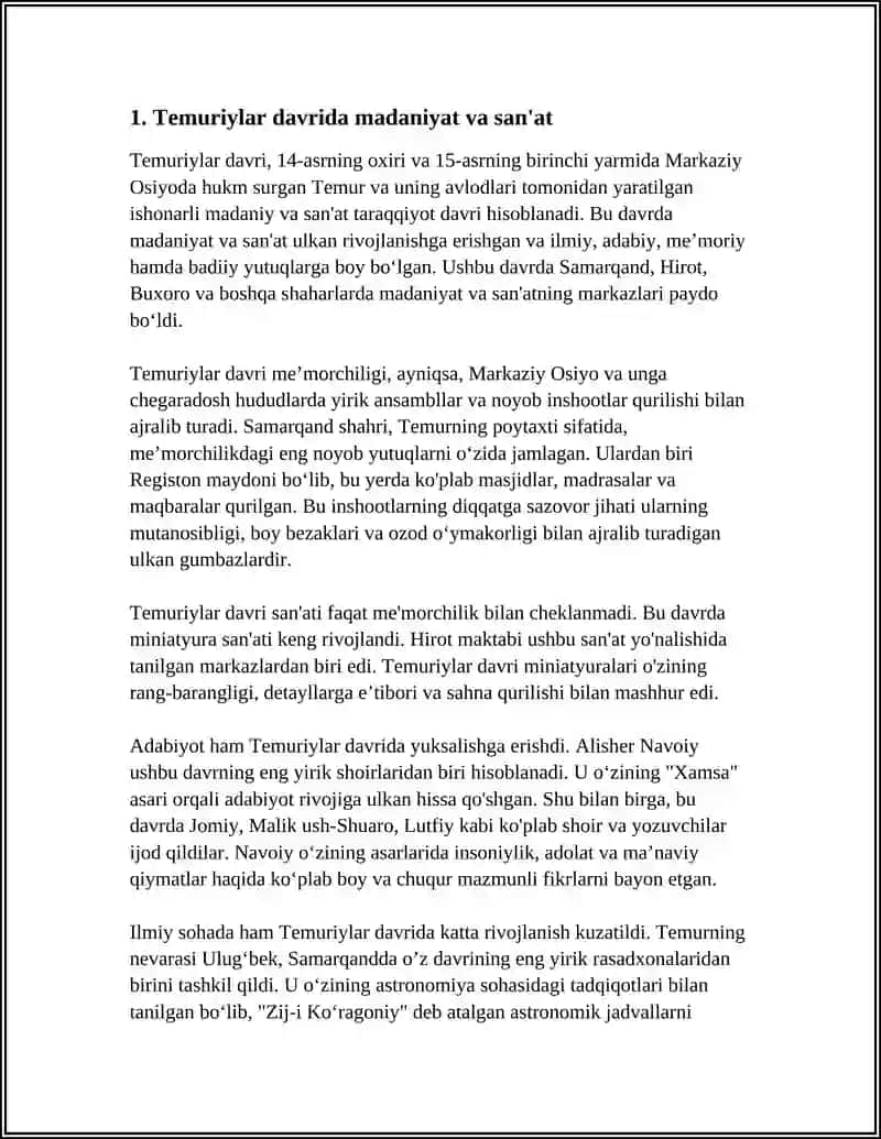 TEMURIYLAR 3