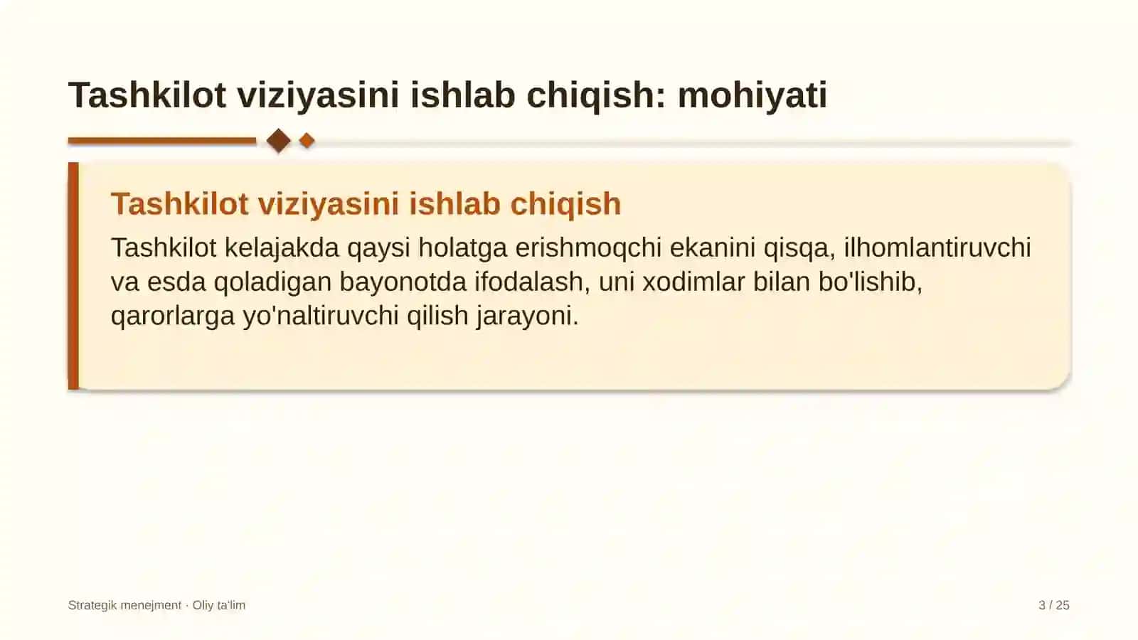 Internet-do'konlarda tashkilot viziyasini ishlab chiqish 3