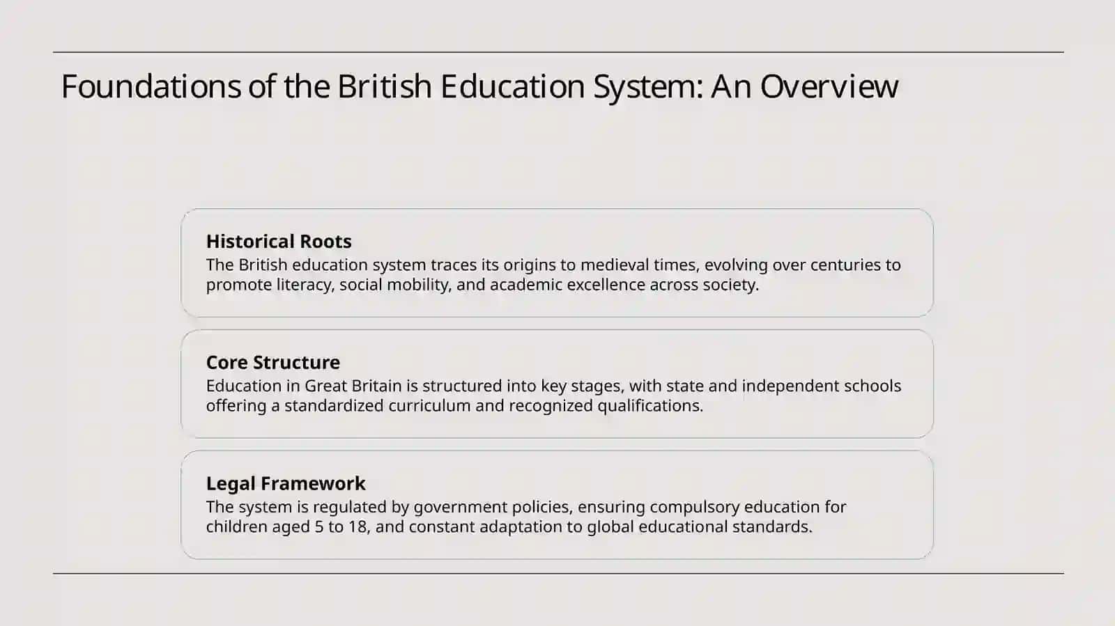Education system of Great Britain. future tense 3