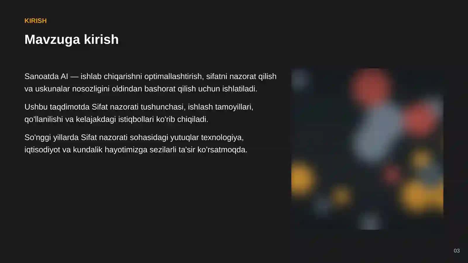SUN'IY INTELLEKT VA ISHLAB CHIQARISHDA 3