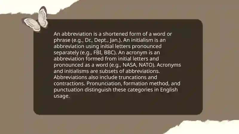 Abbrevitions and acronyms 3