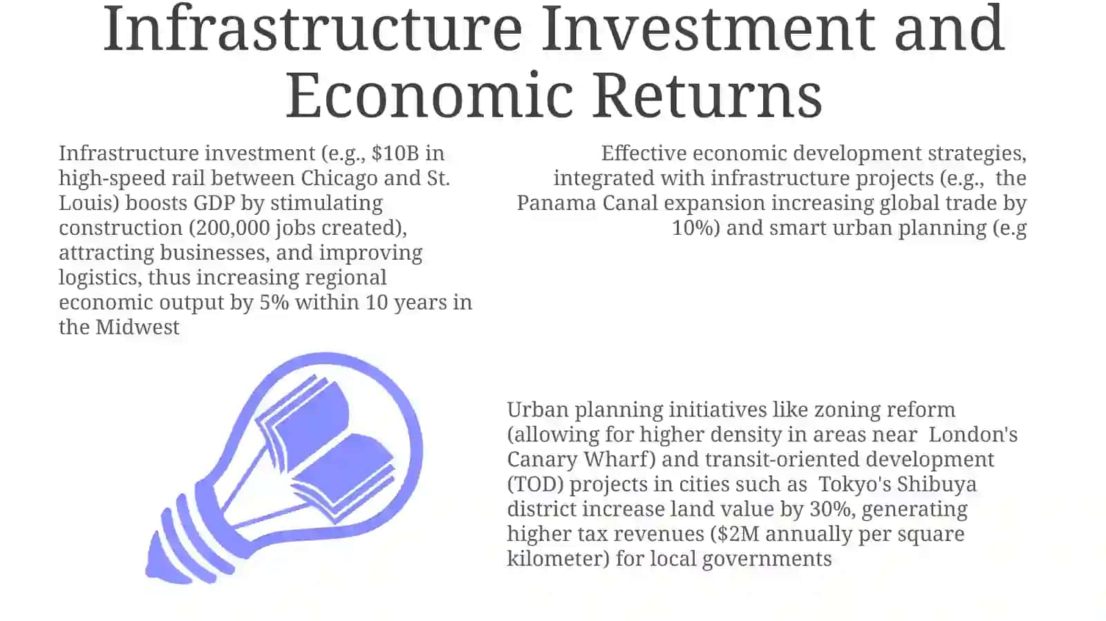 Urban Planning and Economic Development 3